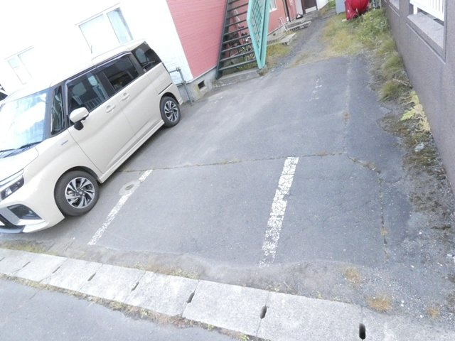桂マンションの駐車場