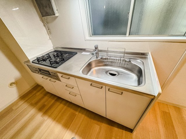 パークサイド南大井のキッチン|使いやすいキッチンです