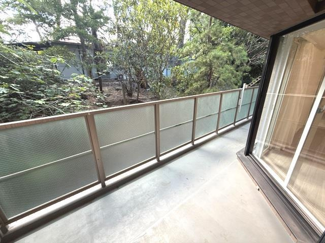 イトーピア夙川結善町のバルコニー