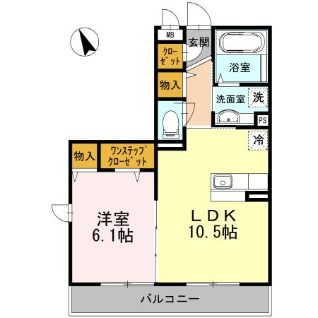 グランドソレイユの間取り