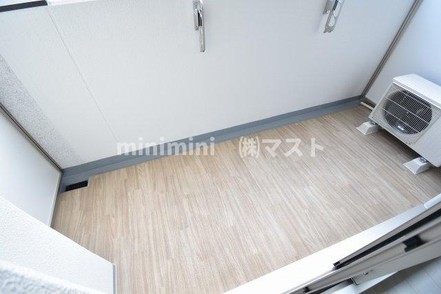ミラージュパレス新梅田Ｒｉｏのバルコニー