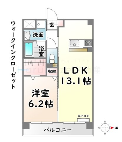 【間取り】 | HILLS CREST【名古屋市賃貸・オートロック】