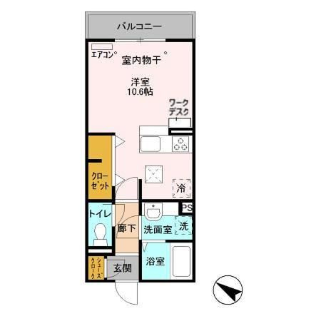 コンフォールドミール北松戸の間取り