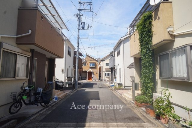 【前面道路含む現地写真】 | 東大阪市高井田中1丁目 | 【前面道路：幅員約4.7ｍ☆】