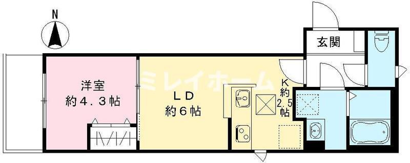 アオアクアの間取り
