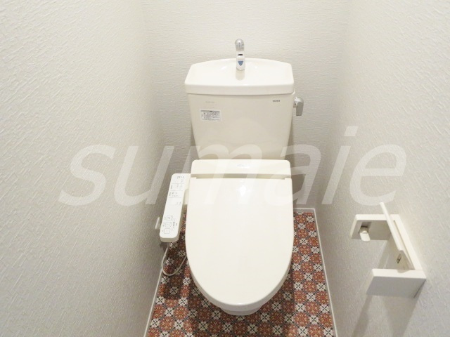 VILLETTA  ROSSOのトイレ|嬉しい温水洗浄機能付のトイレです♪