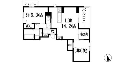 【間取り】