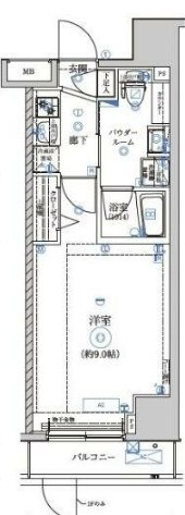 アルテシモラートの間取り|間取りです。