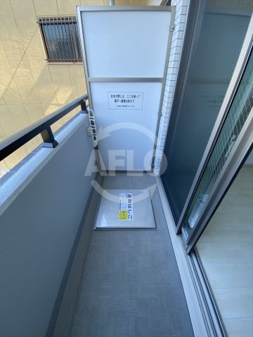 ヒルズパークサイドのバルコニー|ヒルズパークサイド　バルコニー