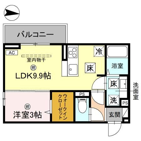 KOHRYUの間取り