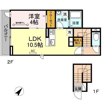 B LAKE CATSLEの間取り