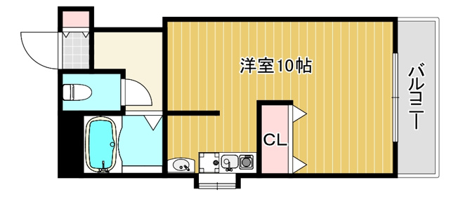 【間取り】 | シャルム高殿
