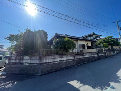【前面道路含む現地写真】 | 日立市川尻町3丁目　角地　平屋