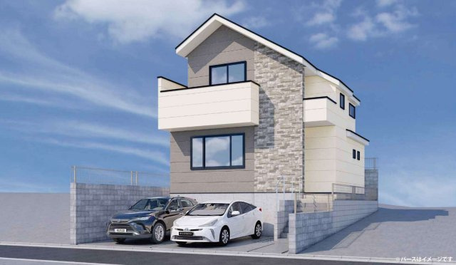 横浜市戸塚区汲沢町 新築戸建て【仲介手数料無料】カースペース2台