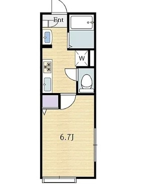 【間取り】 | Flat.neo明大前
