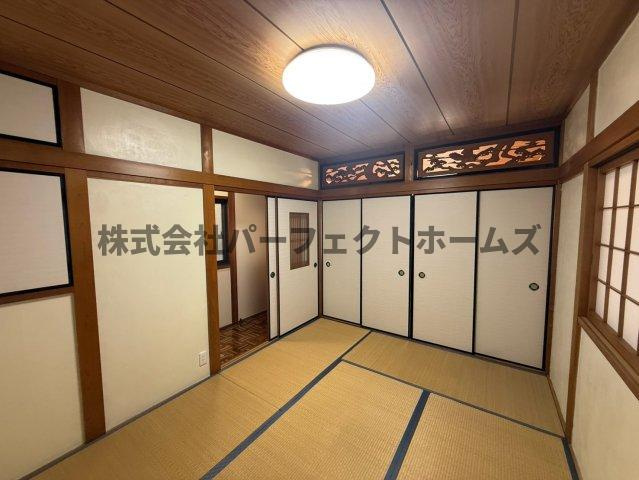 藤田町戸建　賃貸の和室|和室があれば、来客や子供用のスペースとして活躍します