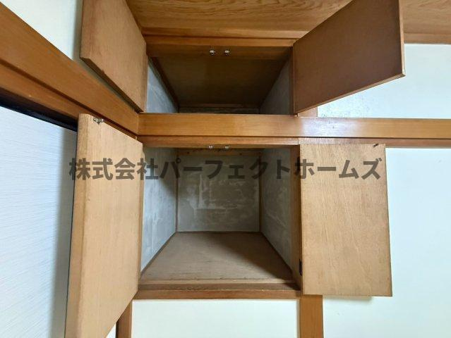 藤田町戸建　賃貸の収納|こまごまとしたものを収納できそうですね