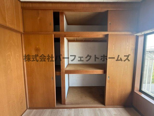 藤田町戸建　賃貸の収納|収納豊富です