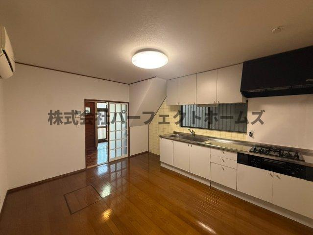 藤田町戸建　賃貸のキッチン|ダイニングキッチンです