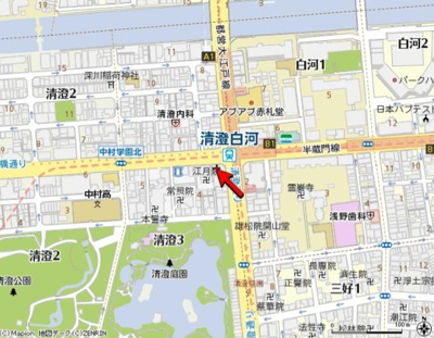【地図】 | パレス清澄