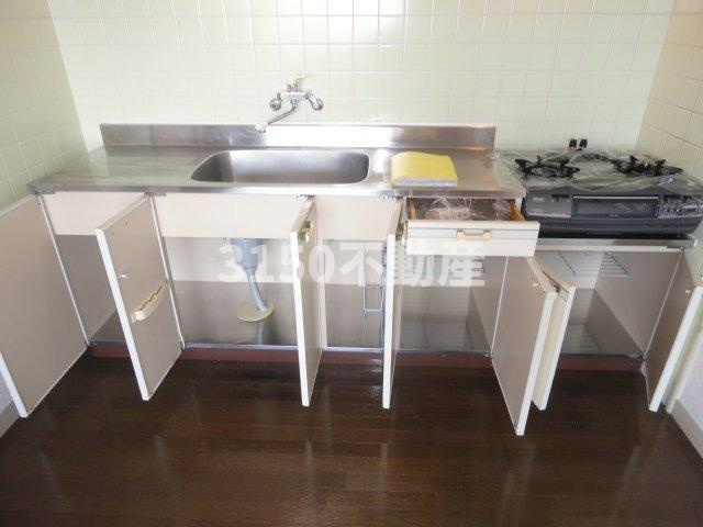 トゥアマンションのキッチン|キッチン下部（イメージ）
