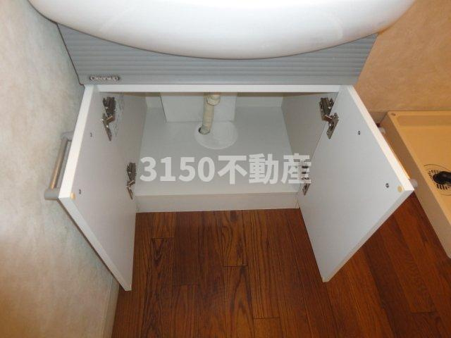 トゥアマンションの洗面所|洗面下部（イメージ）
