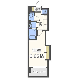 Luxe難波西IIIの間取り