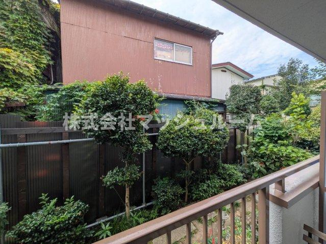 中野区大和町２丁目のアパートの展望