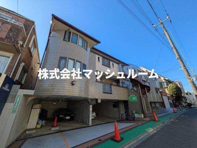 中野区大和町２丁目のアパートの外観