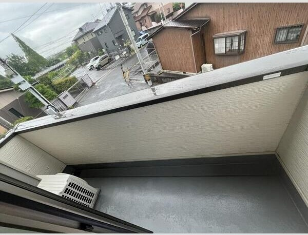 グリーンハイツながくてのバルコニー