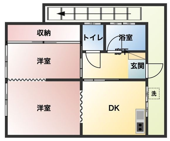 フォーサイト篠栗Petitvillageの間取り
