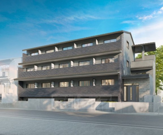 【外観パース】 | （仮称）伏見区上中町マンション