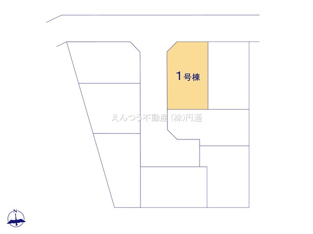 ブルーミングガーデン春田野2丁目の区画図