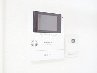 【セキュリティ】 | アスピオスヴィラ | モニター付きインターフォンです。