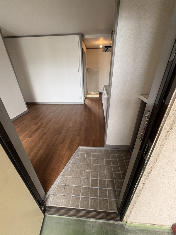 サンハイツの玄関