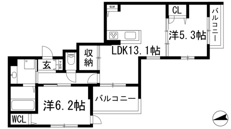 【間取り】