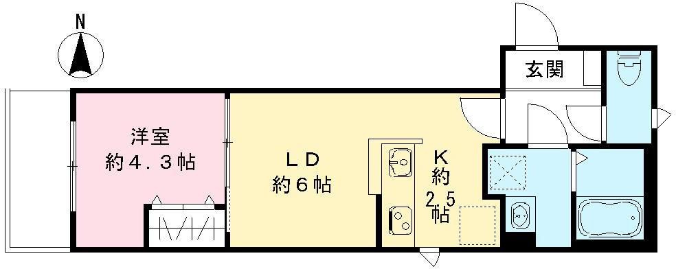 Ａｏａｋｕａ（アオアクア）の間取り