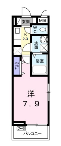 エスポアⅢの間取り