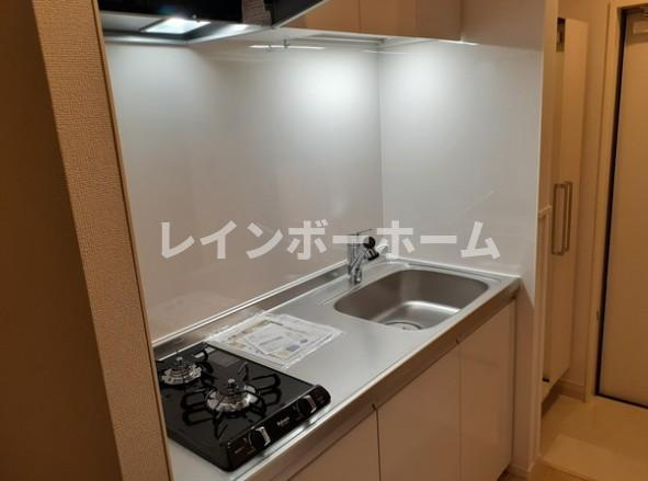 エスポアⅢのキッチン|コンパクトなキッチンで掃除もラクラク