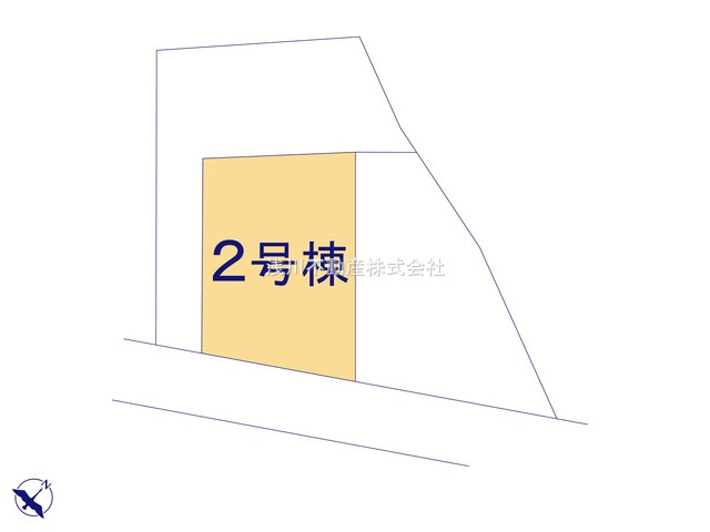 八王子市　長房町　新築一戸建て　５期の区画図|～全3棟の新しいコミュニティーが誕生～