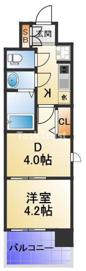 【間取り】 | ビガーポリス346京橋Ⅱ