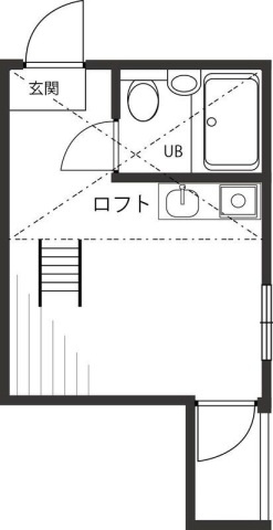 アネックス元住吉の間取り|間取りです。