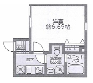 【間取り】 | Ｂ．Ｅ．Ｇｒａｎｄ清澄白河 | 間取りです。