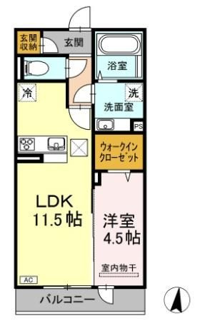 サニーヒルの間取り