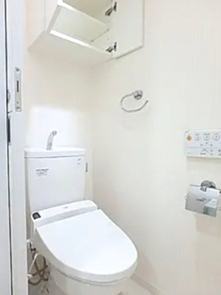 板橋区熊野町の賃貸マンションのトイレ|トイレ
