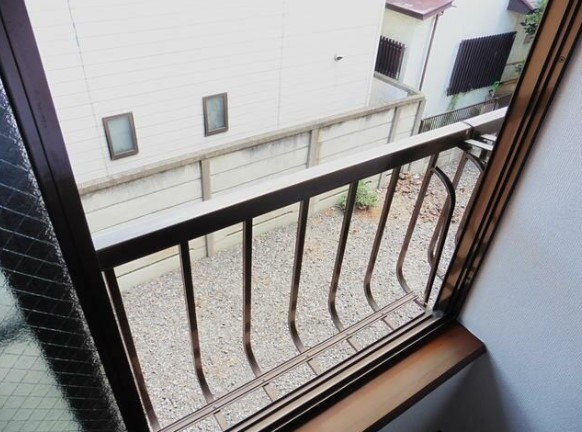 コーポロイドのバルコニー