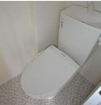 カーサおぎののトイレ|落ち着いた色調のトイレです