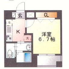 【間取り】 | カーサ麹町 | 間取りです。