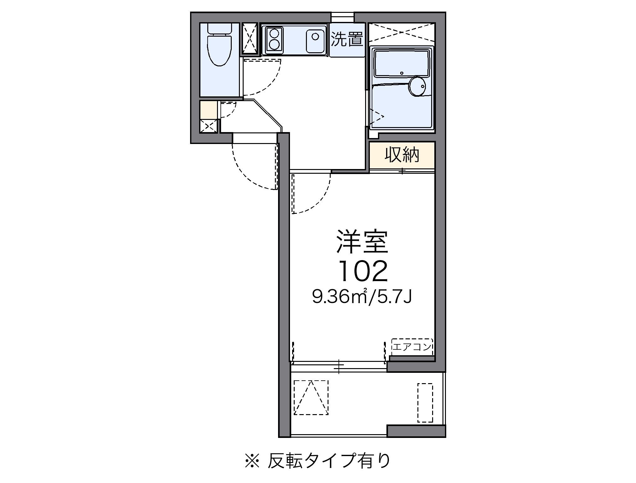 レオネクストエスケイフジの間取り