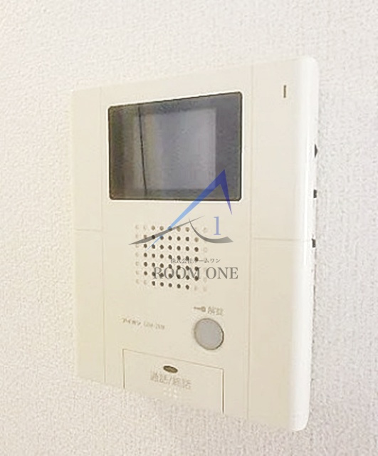 キングスフラットのセキュリティ|モニター付きインターホンです。